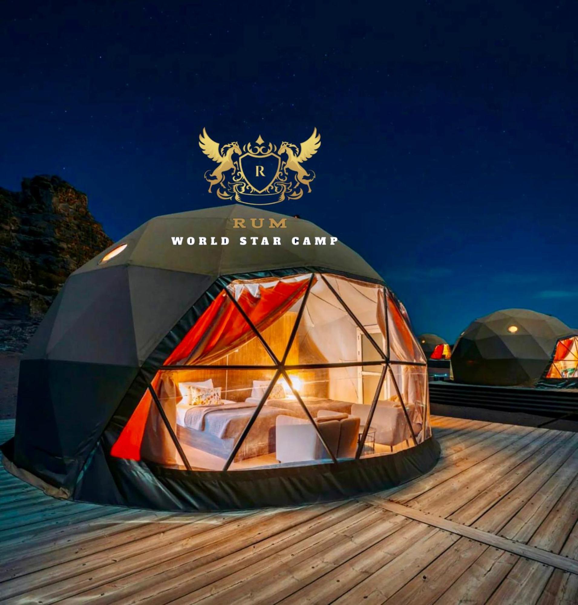Rum Mountain Luxury Camp Aparthotel วาดิรัม ภายนอก รูปภาพ